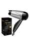 1200W Mini Foldable Travel Hair Dryer Silver - 2