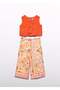 Mayoral Abel Lula Girls' Evening Dress Pantsuit Orange - 2