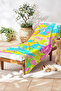 Tropical Sea Scenery Beach Towel - Bohemian Colorful Summer Themed Quick-Dry Microfiber Towel - 2