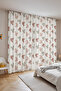 Polka Dot Mice Patterned Children's Baby Room Background Curtain (Single Wing Pricing) - 3