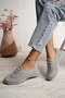 2257-Blacksea Anatomical Sole Ultra Light Women's Daily Sports Ballerina Shoes - 7