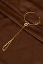 Heart Figured Gold Bracelet with Shahmeran - 2