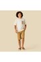 Crew Neck Short Sleeves T-shirt with Patch Pocket - 2
