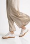 White Lace-Up Lightweight Flexible Women's Casual Shoes Axel g - 2