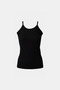 Thin Strap Crop Tank Top - 3