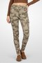 Women Skinny Fit Camouflage Cargo Pants, Multicolor