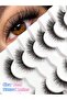 7 Pairs Natural Soft Clear Lashes - Reusable, Lightweight & Comfortable, Create a Charming Eye Makeup Look - Perfect for Daily Wear, Lash Strips, False Eyelashes