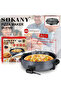 SOKANY 1500W Electric Pizza Maker | 42cm Extra Large Non-Stick Multi-Cooker & Deep Frying Pan - 4