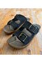 Summer Double Buckle Women's Slippers - 7