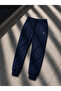 Men's Thin Soft Diving Fabric Slim Fit Elastic Cuffs Pocket Zipper Men's Sweatpants Bottoms - 5