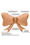 Caramel Bow Tie Foil Balloon - Designed to Make Parties and Special Occasions Even More Special - 2