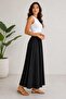 Long Skirt with Elastic Waist - 2