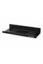 Stainless Steel No Drilling Mounting Adhesive and Screw Wide Bathroom Shelf Matte Black- Bth-019 - 2