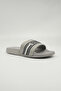 Leon Men's Slip-On Comfortable Casual Everyday Slide Sandals - Grey