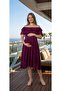 Women's Ruffle Collar Chiffon Dress