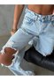 Trend Custom Design Ripped Detail Wide Leg Baggy Jean Denim Pants-Trend Custom Design Ripped Detail Wide Leg Baggy Jean Denim Jeans - 5