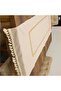 مفرش طاولة من الكتان الطبيعي مع طبقة من الجوت (45x150) - 3