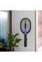Rechargeable UV Bug Zapper Racket with Triple Mesh - 7
