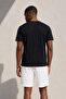 Men's floral random growth print t-shirt - black - 3