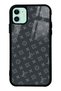 iPhone 11 Gray Lv Design Glossy Phone Case