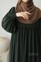 Asya Balloon Sleeve Dress Khaki - 8