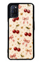 Oppo A52 Cherry Ribbon Luxury Design Glossy Phone Case