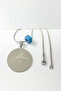 Silver Color Double Sided Ever Written Sufi Italian Chain Stainless Steel Necklace - 3