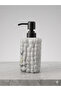 Decorative Ceramic Bubble Soap Dispenser -400Ml- 17X7X7 cm - 6