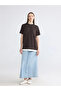 Brown Crew Neck Soft Touch Women's T-Shirt - 2