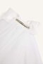 Women's Bow Detailed White Hair Accessory H7705Axns - 4