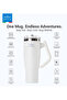 Temp Guard Vacuum Insulated Travel Mug – 180° Rotating Handle, 24H Cold & 12H Hot Retention, Leak-Proof Lids - 3