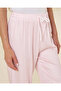 Women Pink Striped Pyjama Bottoms - 4