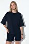 Busem Women's Loose Fit Crew Neck T-Shirt