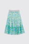 Girl's Green Skirt - 2