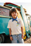 Lcw kids bicycle collar printed boy's t-shirt - 2