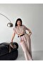 Women's Drawstring Crop Blouse and High Waist Palazzo Pants Two Piece Set - 3