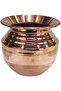 Latas Traditional Style Pure Copper Lota For Drinking Water & Pooja Home and Temple Deco (Large) - 4