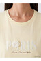 Lcw Everyday Crew Neck Paris Embroidered Women's T-Shirt - 3