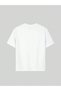 Printed Black - White - Pink 3-Piece Children's T-Shirt 100% Cotton Short Sleeve Knitted Crew Neck - 5