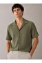 Men's Print Cotton Summer Short Sleeve Shirt - 3