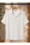 Men's Print Cotton Summer Short Sleeve Shirt