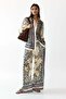 Printed pull-on trousers