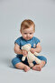 Baby Boy Blue Sleeveless Summer Cotton Jumpsuit - 8