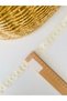 14 Meters, Heart Patterned, 2 cm Wide, Cotton Raw Natural Color, Guipure, Ribbon, Edge, Strip - 4