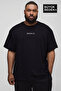 Men's Large Size Medium Brooklyn Printed 3Xl-6Xl Crew Neck T-Shirt Spr26Bts510-8 - 2