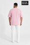 Süperlife Men's Large Size New York Printed 3Xl-6Xl Crew Neck T-Shirt Spr26Bts510-05 - 3