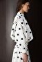 Polka Dot Shirt White 2836 - 4