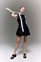 100% Cotton Sleeveless Mini Jean Dress I0069Ax26Hs