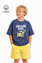 Lemon Printed Casual Short Sleeve Summer Boy's T-Shirt