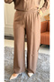 6314 - Stylish and Comfortable Viva Casual Women's Shirt and Pants Set with Waist Tie Detail - 6